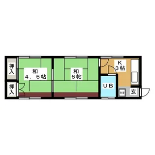 コーポKANOU【2階】の間取り