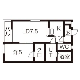 ゆ とぴあ【2階】の間取り