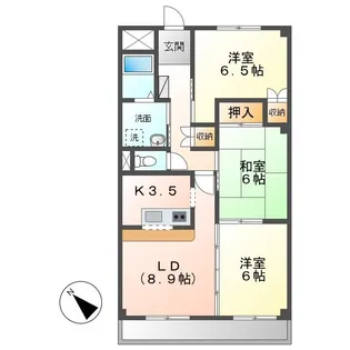 アードバンスS・T【2階】の間取り