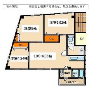 スカイステーション【2階】の間取り