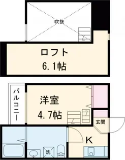シュエット鳳【2階】の間取り
