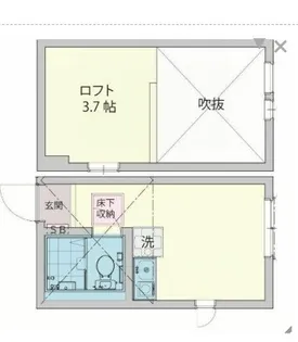 妙蓮寺ジュピテールの丘【1階】の間取り