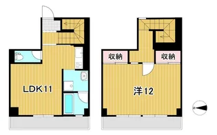 アサヒレンガハイツ【2階】の間取り
