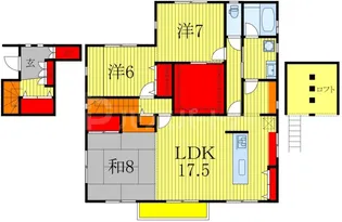 サンライズ光ヶ丘【2階】の間取り