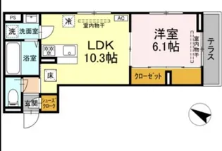 Pear Residence【3階】の間取り