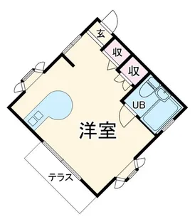 ライフビレッジ【1階】の間取り