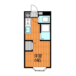 ハイツライラック【1階】の間取り