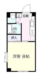 1Kの間取り画像