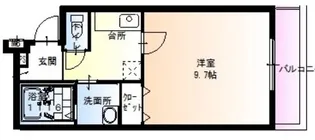 大阪府堺市西区鳳中町9【アパート】の間取り