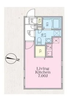 GRAN PASEO明大前II【1階】の間取り