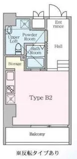レイオーバー金町【4階】の間取り