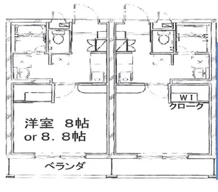 山形県山形市小白川町1【マンション】の間取り