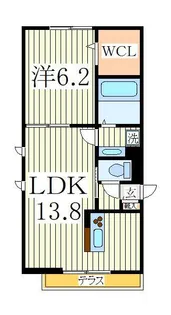 レインパレスSP【3階】の間取り
