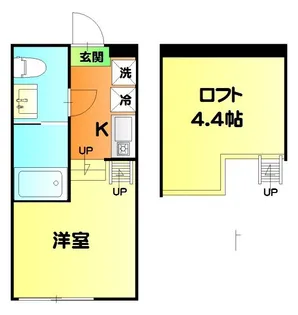 ハーモニーテラス綾瀬III【2階】の間取り