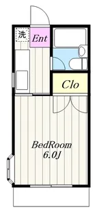 オリエントハイツNO.3【2階】の間取り