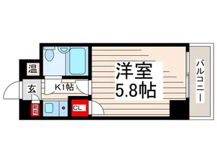 アネックス西葛西【5階】の間取り