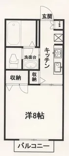 E浜田山【1階】の間取り