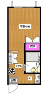 東京都世田谷区若林4【アパート】の間取り