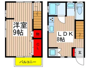 千葉県市川市稲荷木2【一戸建】の間取り