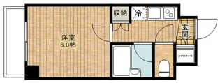 ルーブル武蔵新城【3階】の間取り