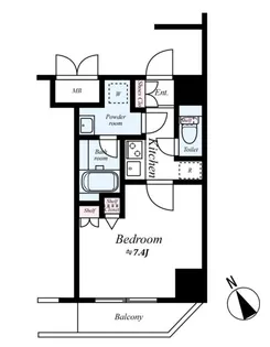 東京都新宿区原町3【マンション】の間取り