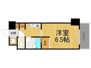 ブランベール甲東園【8階】の間取り