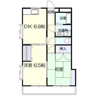 コーポ香【2階】の間取り