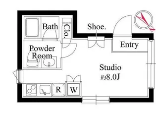 ファーレ中野【4階】の間取り