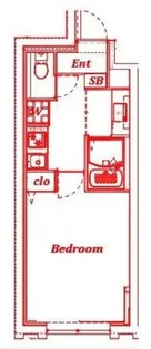 東京都新宿区西早稲田1【マンション】の間取り