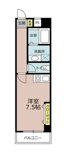 CIEL DU 甲子園口【2階】の間取り