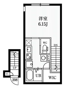 東京都練馬区春日町1【アパート】の間取り
