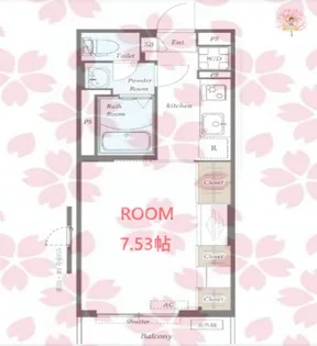 神奈川県横浜市南区六ツ川1【マンション】の間取り