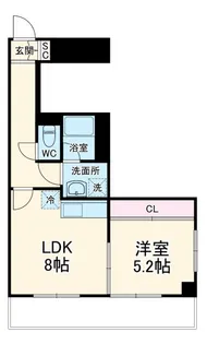 大倉山壱番館【4階】の間取り