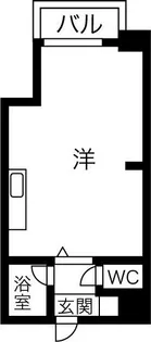 ローヤルハイツ南7条【6階】の間取り