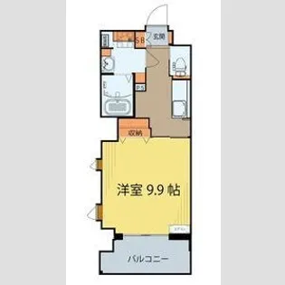 シエルエックス榴岡公園【3階】の間取り