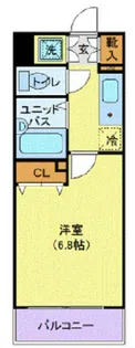 東京都杉並区高円寺北2【マンション】の間取り