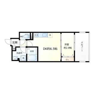 テラ堺市駅【7階】の間取り