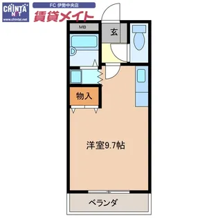 サンガーデン文岡【2階】の間取り