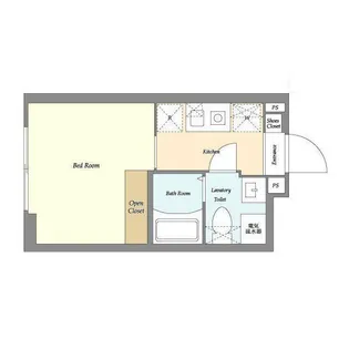 CASA GRAZIE 池袋【2階】の間取り