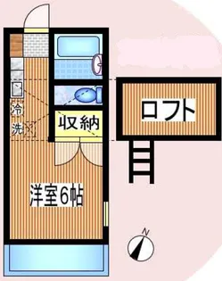 ベルシオンエリーゼ【2階】の間取り