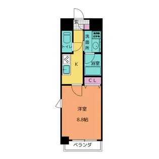 プラチナム【2階】の間取り