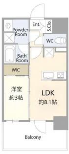 ネベル赤羽【2階】の間取り