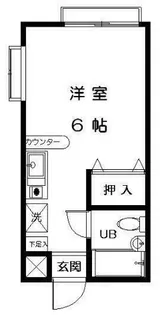アドウェル西嶺C棟【2階】の間取り