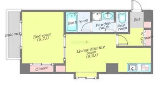 グレース仙台南【5階】の間取り