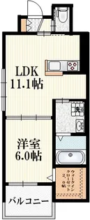 クレールメゾン【2階】の間取り