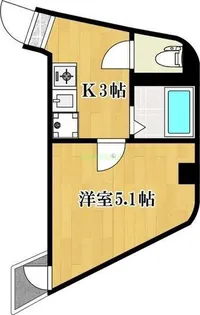 八乙女深松マンション【4階】の間取り