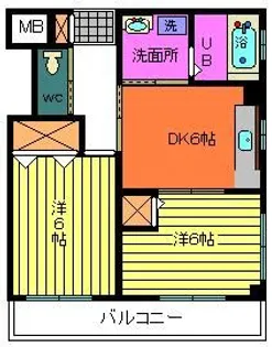 グレース笹倉【2階】の間取り