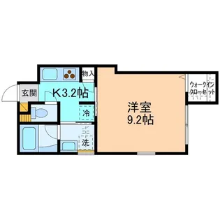 ベルエポック A棟【2階】の間取り