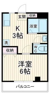ヴェルデュール【3階】の間取り
