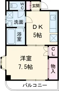 さくらマンション【7階】の間取り
